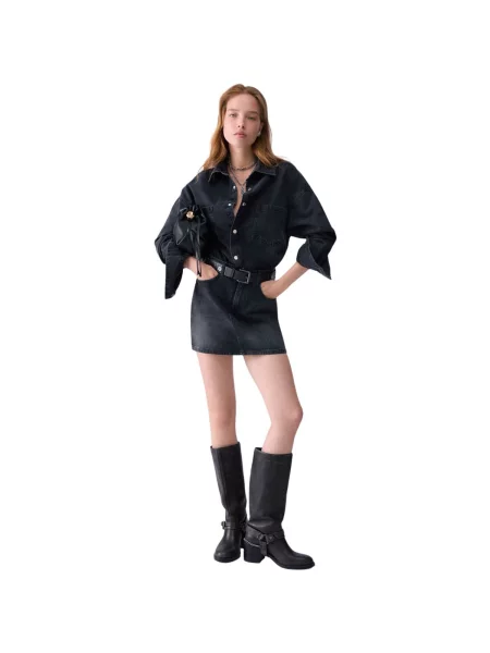 Liu Jo De blugi rochie cu cordon negru