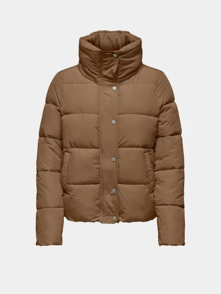 Демісезонна куртка Only NEWCOOL PUFFER JACKET світло-коричневий коричнева
