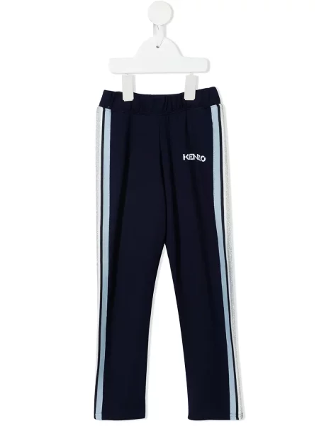 Spodnie dziecięce Kenzo niebieskie