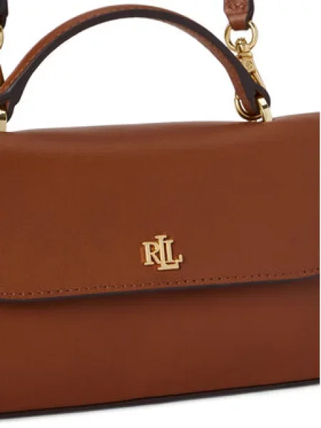 Torbica LAUREN RALPH LAUREN Svijetlo smeđa
