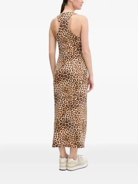 Rochie maxi Puma cu imagine cu model leopard
