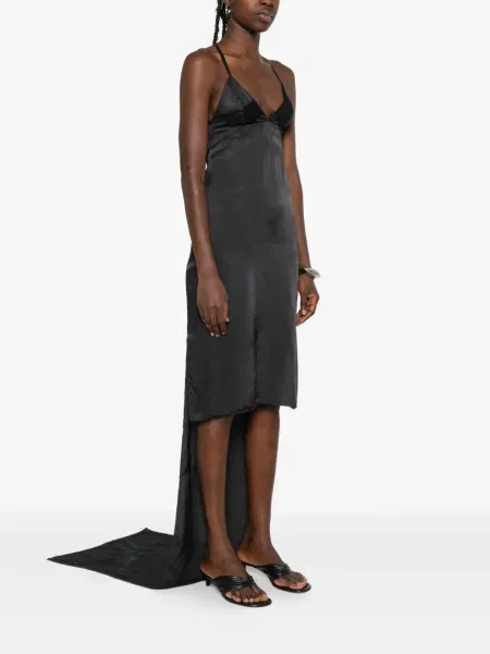 Rochie maxi Federico Cina de costum gri