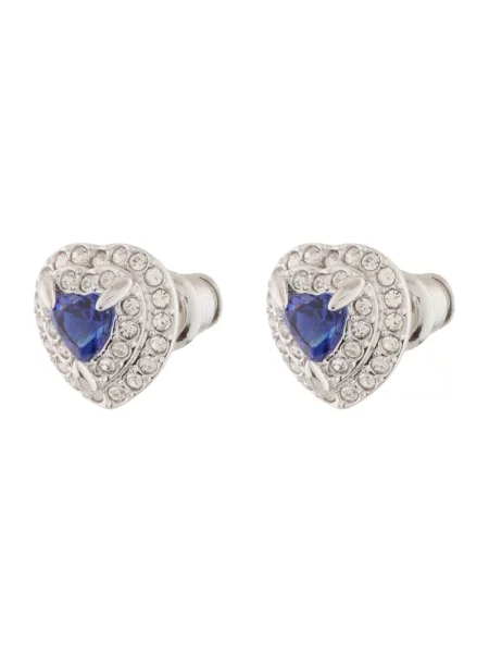 Swarovski Uhani kraljevo / srebrna modra