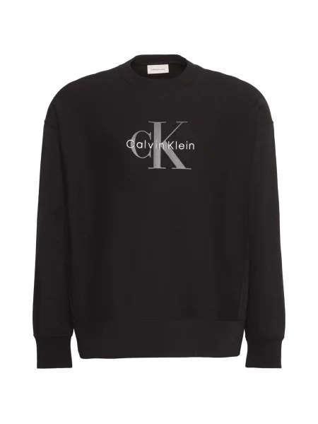 Geacă de blugi Calvin Klein Jeans negru