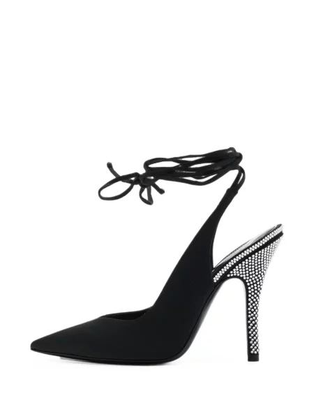 Pantofi cu toc The Attico plic negru