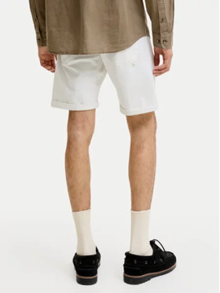 Jack & Jones Džinsiniai šortai Rick balta
