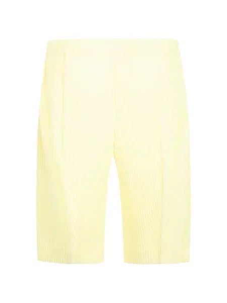 Pantaloni scurți Issey Miyake galben