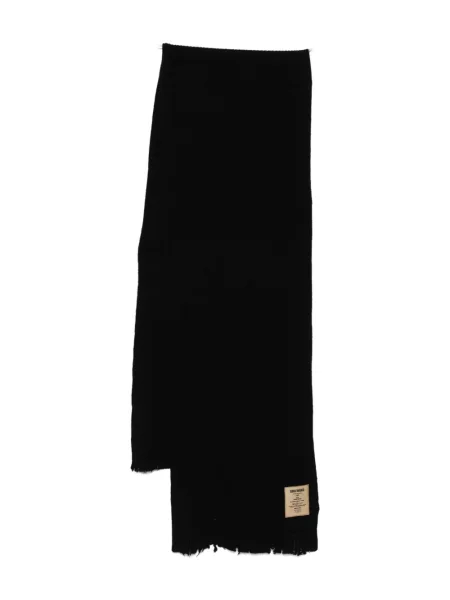 Fular Uma Wang din cașmir negru