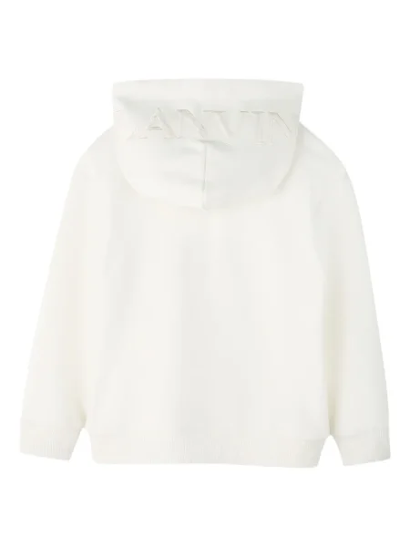 Bluza z kapturem dziecięca Lanvin Enfant biała