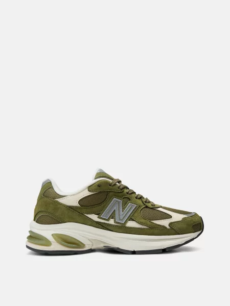 Замшеві Жіночі Кросівки повсякденні New Balance зелений
