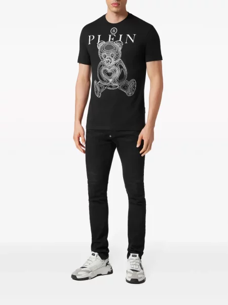 Teddy tričko Philipp Plein černé