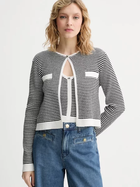 Karl Lagerfeld kardigan IKON czarny