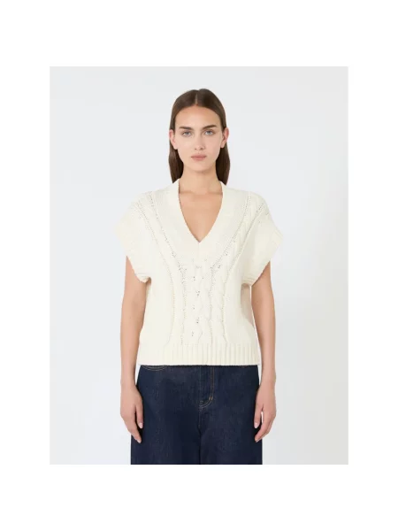 Sweter Weekend Max Mara beżowy
