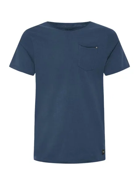 BLEND Tricou BH Noel închis albastru