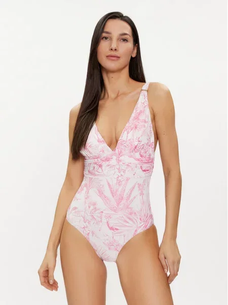 Melissa Odabash Купальник Panarea рожевий