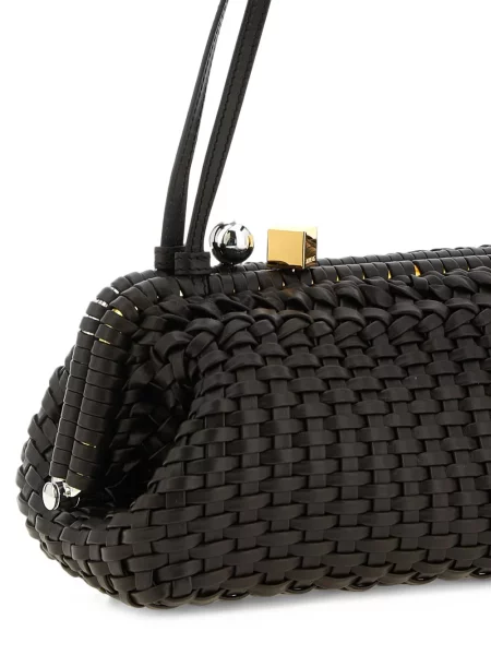 Geantă shopper Jacquemus din piele maro