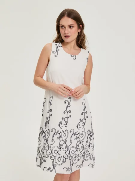 Rochie Marisse alb