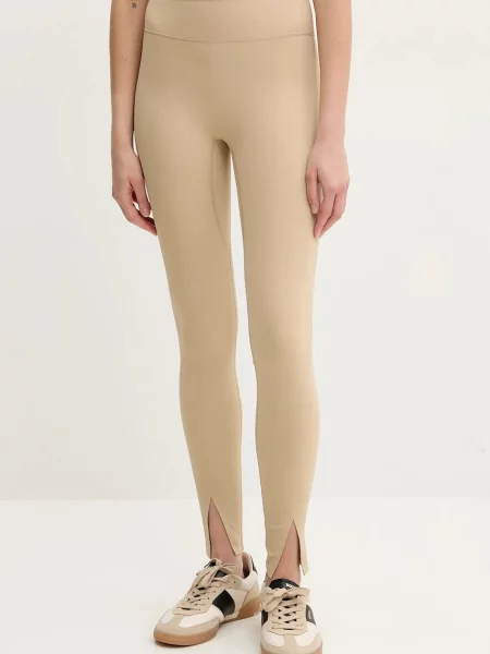 BOSS colanti femei neted bej