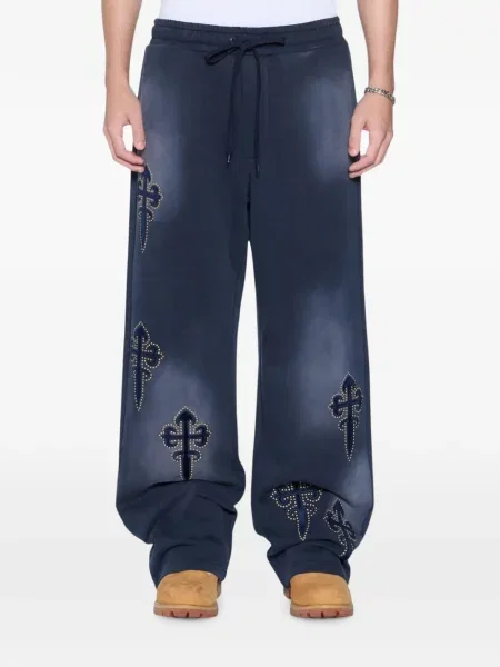 Pantaloni Ksubi alergare albastru