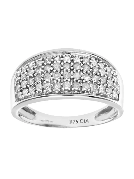 DIAMANT LETERNEL Gyűrűk Eternity-Ring aus Weißgold mit Karat Diamant ezüst