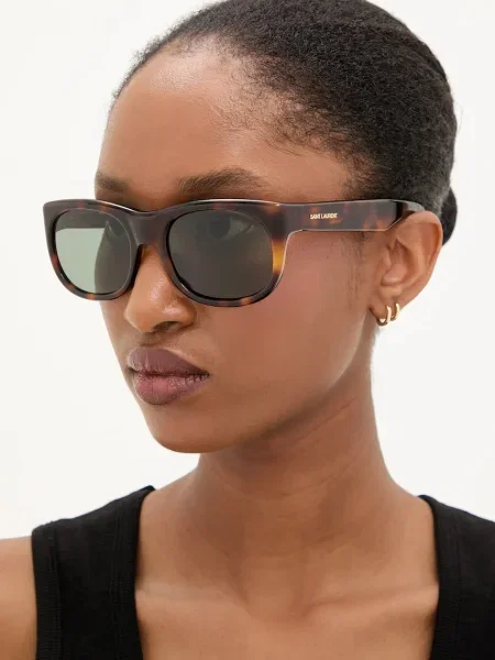 Saint Laurent ochelari de soare ROMY verde