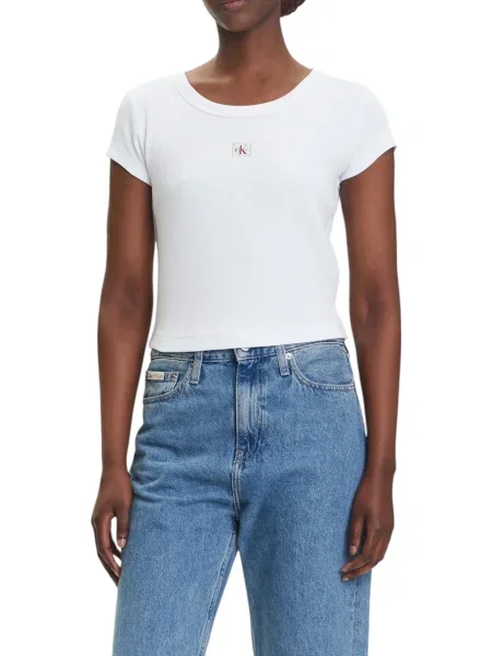 Koszulka Calvin Klein biała