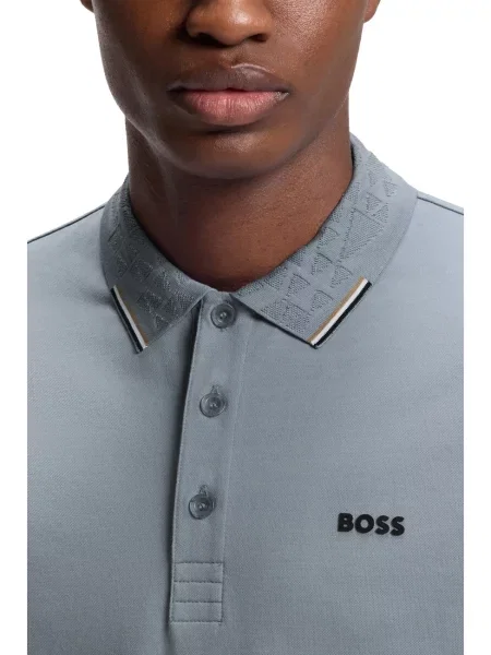 Поло Boss блакитне
