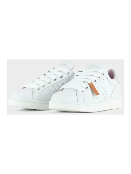 Sneakersy Panchic skórzane białe