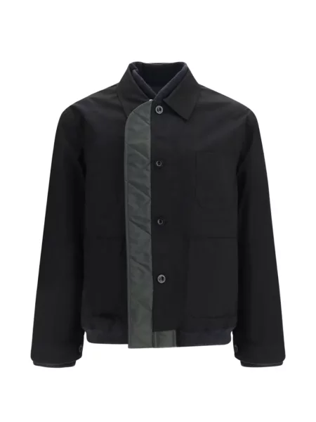 Matlasat geacă bomber Sacai negru