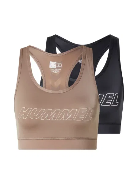 Hummel Sutien sport Tola bej închis / negru alb