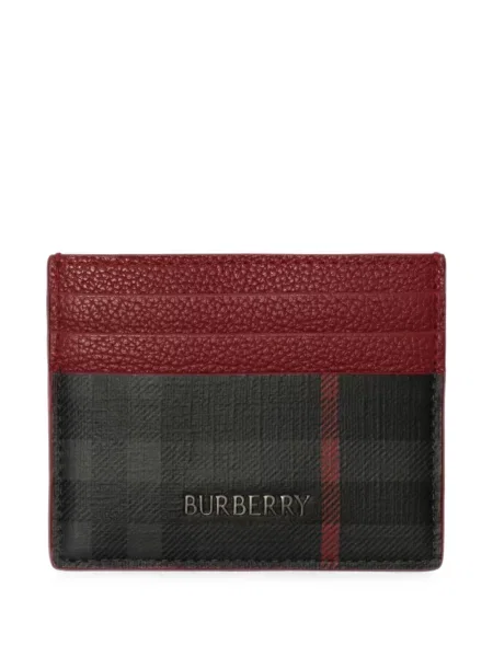 Portofel Burberry în carouri negru