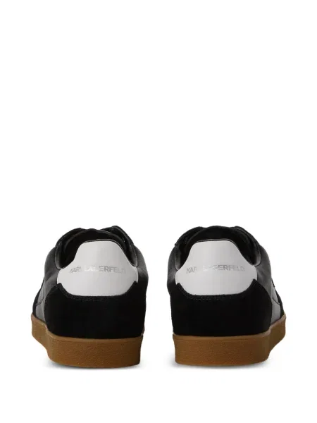 Sneakerși Karl Lagerfeld din piele negru