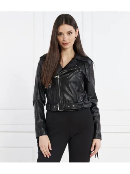 Liu Jo Geacă | Cropped Fit negru