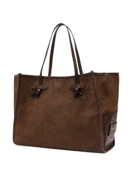 Geantă shopper Gianni Chiarini din piele maro