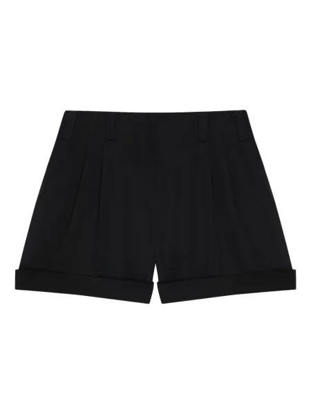 Pantaloni scurți Givenchy plisate negru