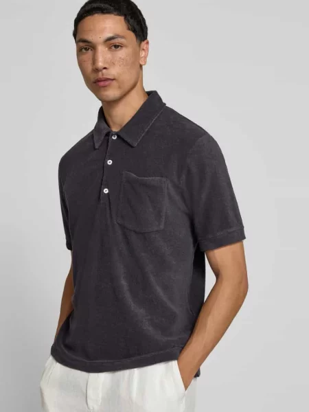Koszulka polo o kroju regular fit z mieszanki bawełny Closed