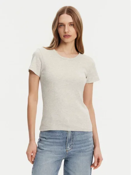 Pieces T-Shirt May szary