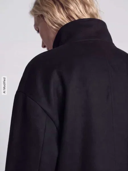 Kurtka Jake*s Collection ze stójką czarna
