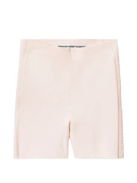 Pantaloni scurți Alexander Wang tricotate roz