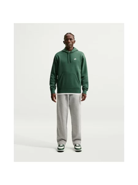 Bluza z kapturem Nike Club Fleece ciemny XS zielony