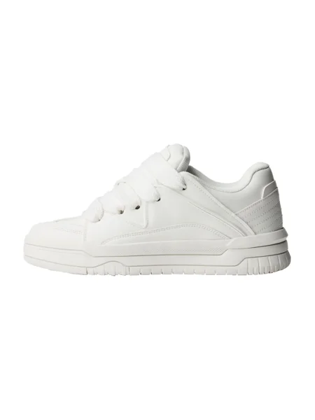 Sneakerși Bershka alb