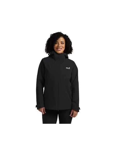 Geacă Jack Wolfskin negru