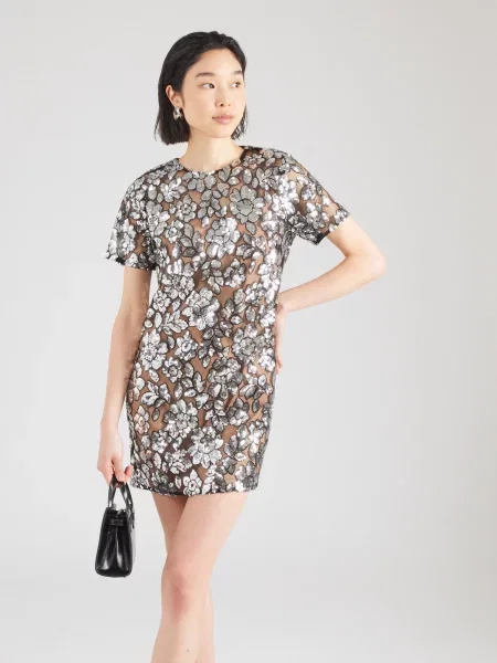 MICHAEL Michael Kors Rochie cocktail argintiu