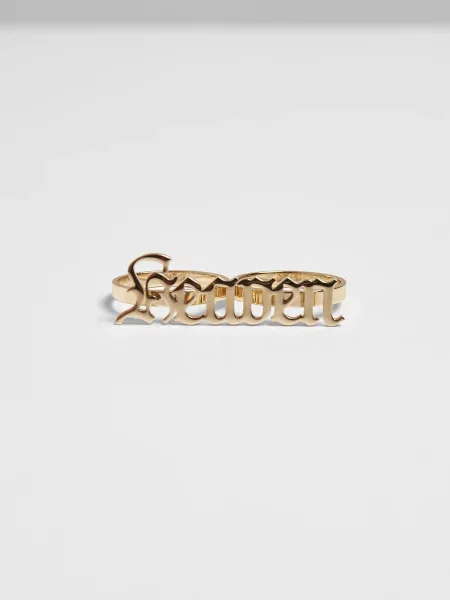 Mister Tee Prstan Heaven zlata bela