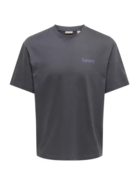 Only & Sons Tricou ONSFRED închis / mov lavandă gri