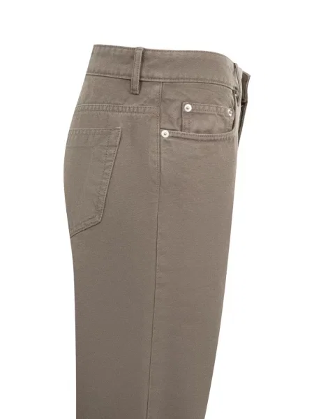 Kalhoty Rick Owens Drkshdw hnědé