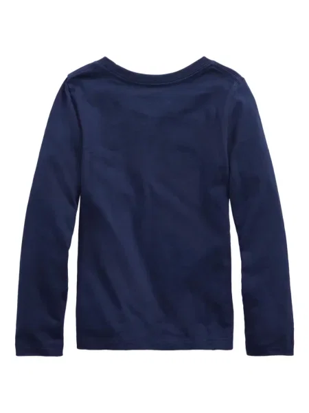 Koszulka polo dziecięca Polo Ralph Lauren niebieska