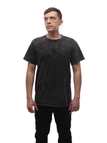 Футболка LUMO віскоза/поліестер чорний