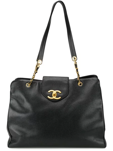 Kabelka Chanel Pre-owned černá