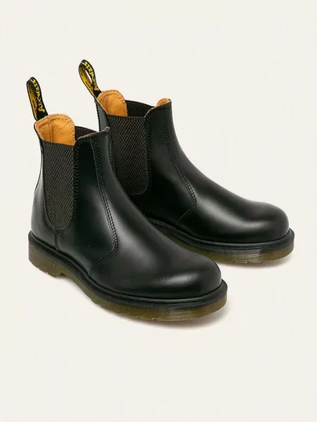 Botki Dr. Martens skórzane klasyczne czarne